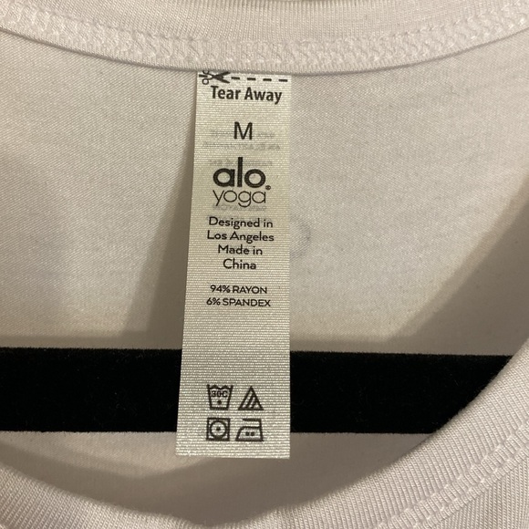 Alo Yoga Cover Tank M - Picture 6 of 9